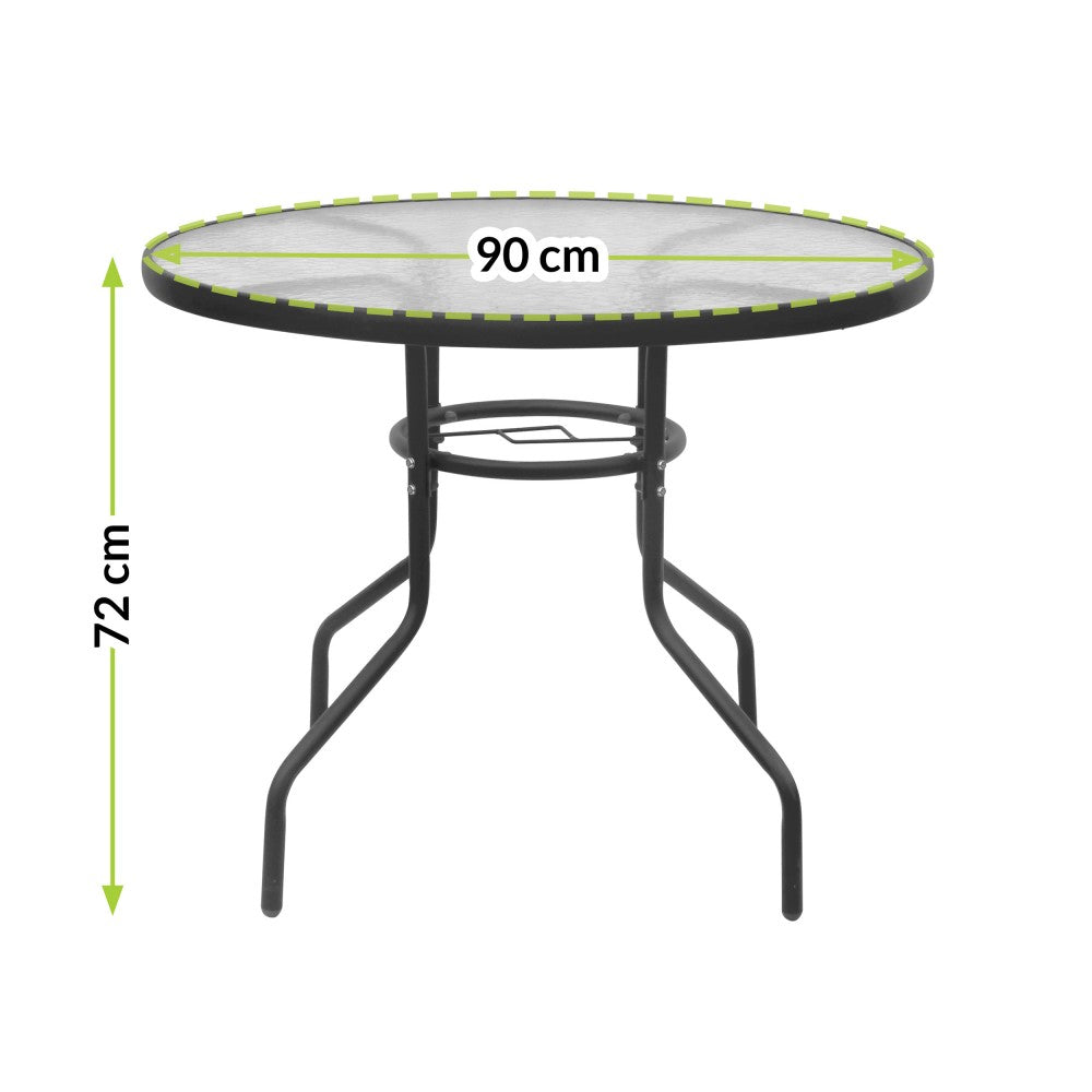 Masă rotundă de grădină JUPITER 90 cm