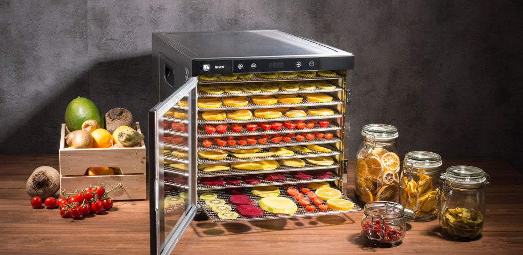 Uscător de fructe Mistral G21, oțel inoxidabil