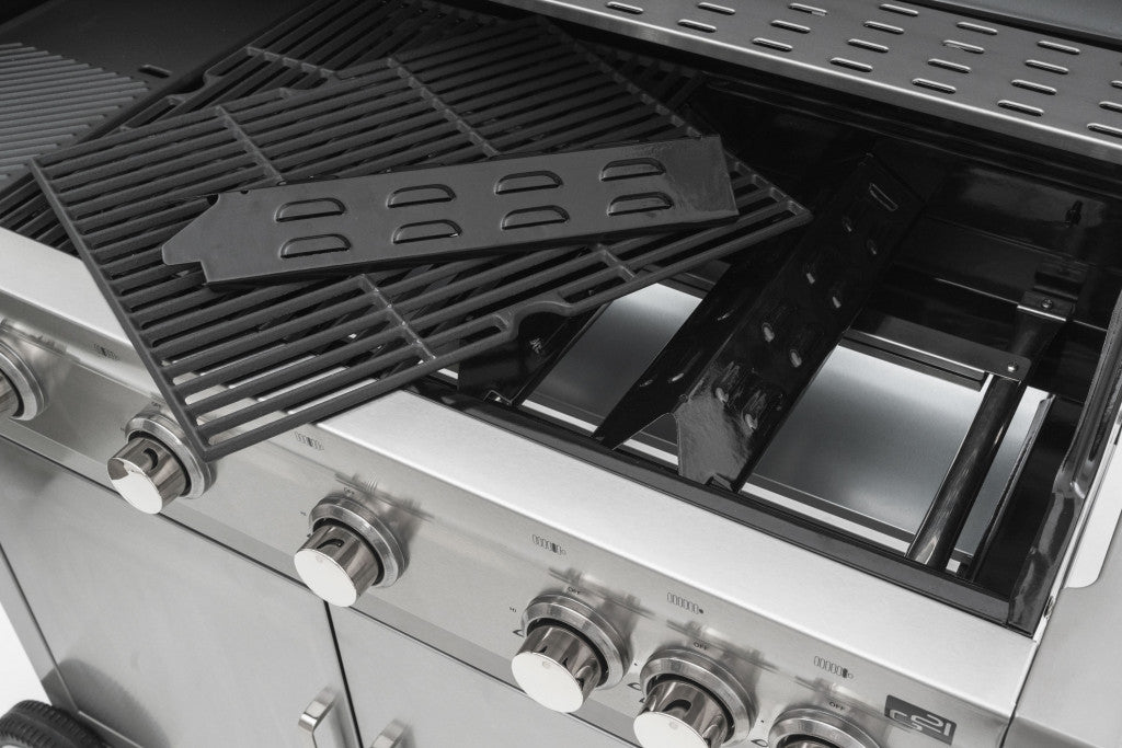 Grătar pe gaz G21 Mexico BBQ Premium line, 7 arzătoare + reductor de presiune gratuit