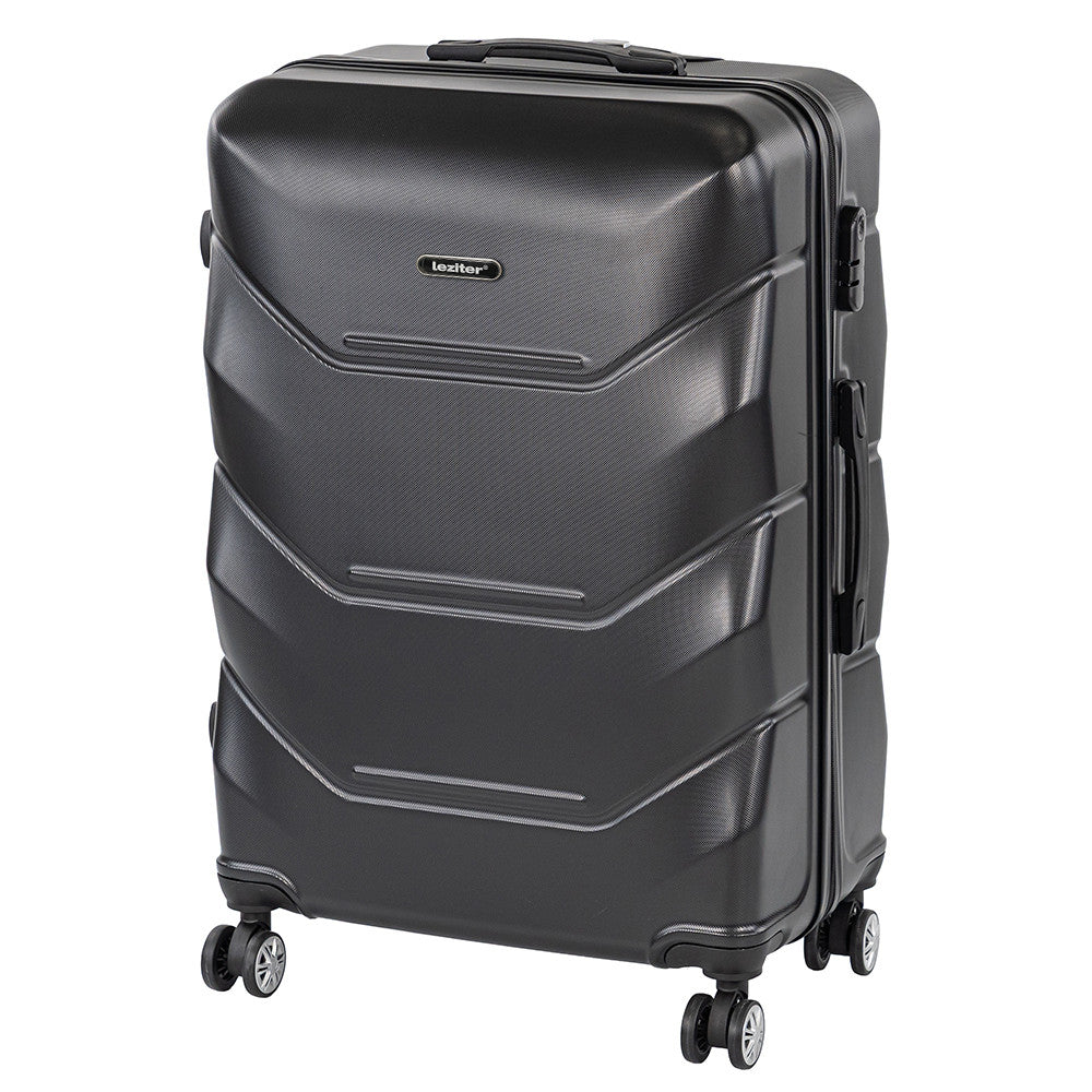 Valiză mare TravelLux Max cu hardtop 76x50x29 cm neagră