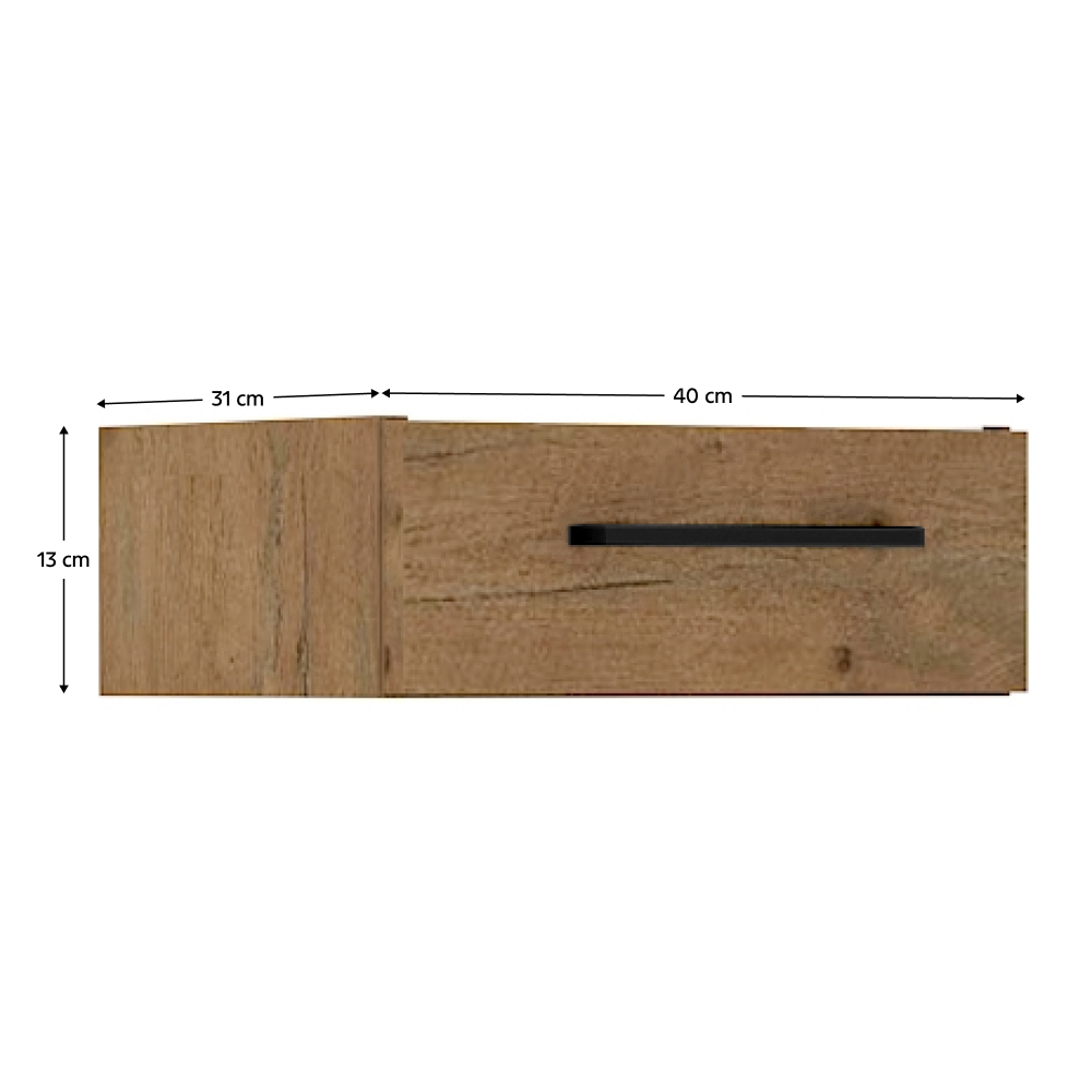 Dulap cu sertare, stejar Lancelot, VEGA 40 G-13 1S