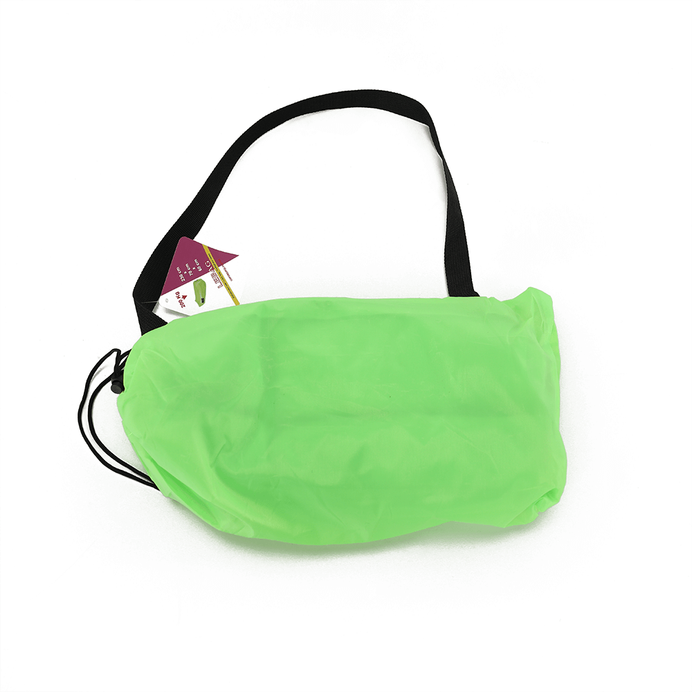 Geantă scaun gonflabilă / geanta leneşă, verde, LEBAG