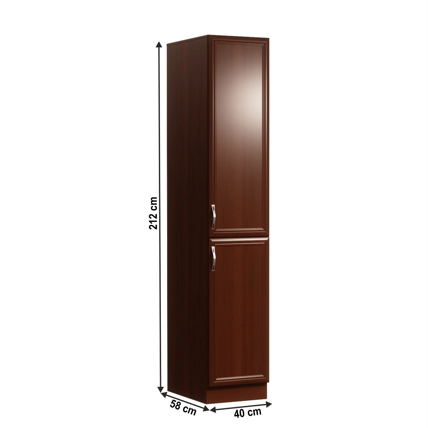 Dulap pentru produse alimentare D40SP, nuc Milano, dreapta, SICILIA