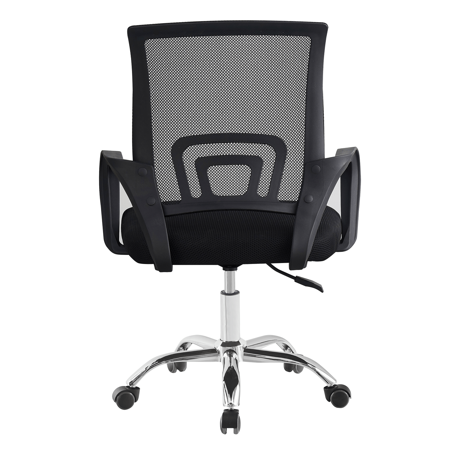 Scaun de birou, negru/ negru, DEX 4 NEW