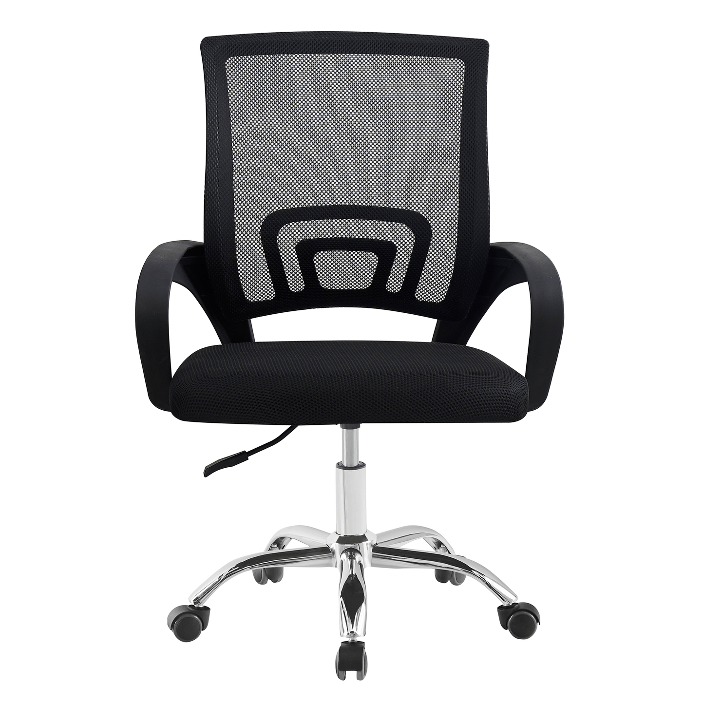 Scaun de birou, negru/ negru, DEX 4 NEW