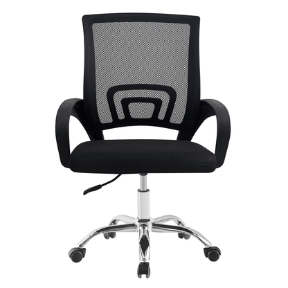Scaun de birou, negru/ negru, DEX 4 NEW