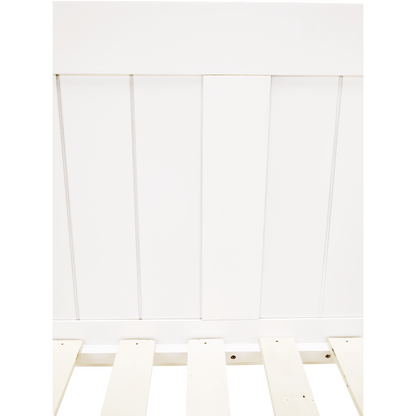 Pat cu pat suplimentar, lemn de pin, alb, 90x200, GLAMIS