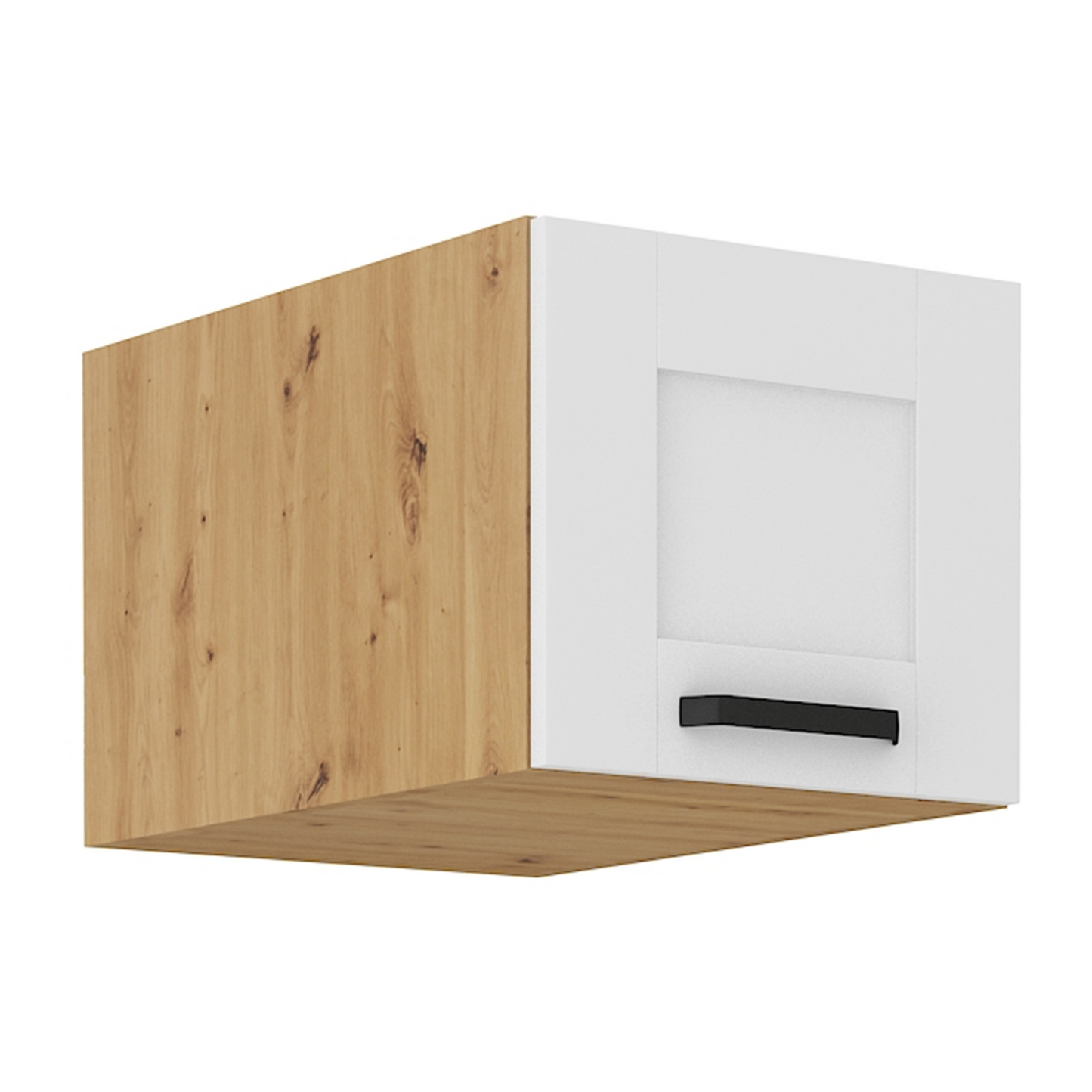 Dulap superior, alb/stejar artizan, LULA 40 NAGU-36 1F