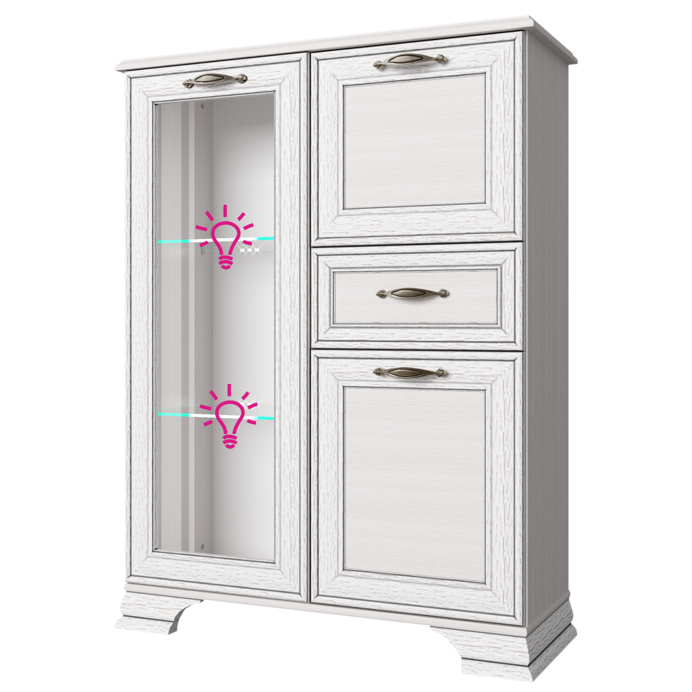 Iluminat cu LED, 4 puncte, alb, LINDY/VILGO/TIFFY