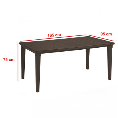 Set mobilier de grădină Futurowa 4+1 maro