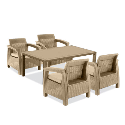 Set de mobilier de grădină Corfu Duo cu masă Melody