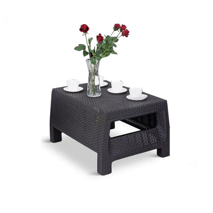 Set de mobilier de grădină Corfu Love duo în culoarea grafit
