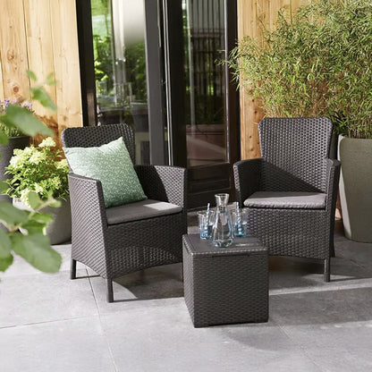 Set mobilier de grădină Miami Balcony, grafit