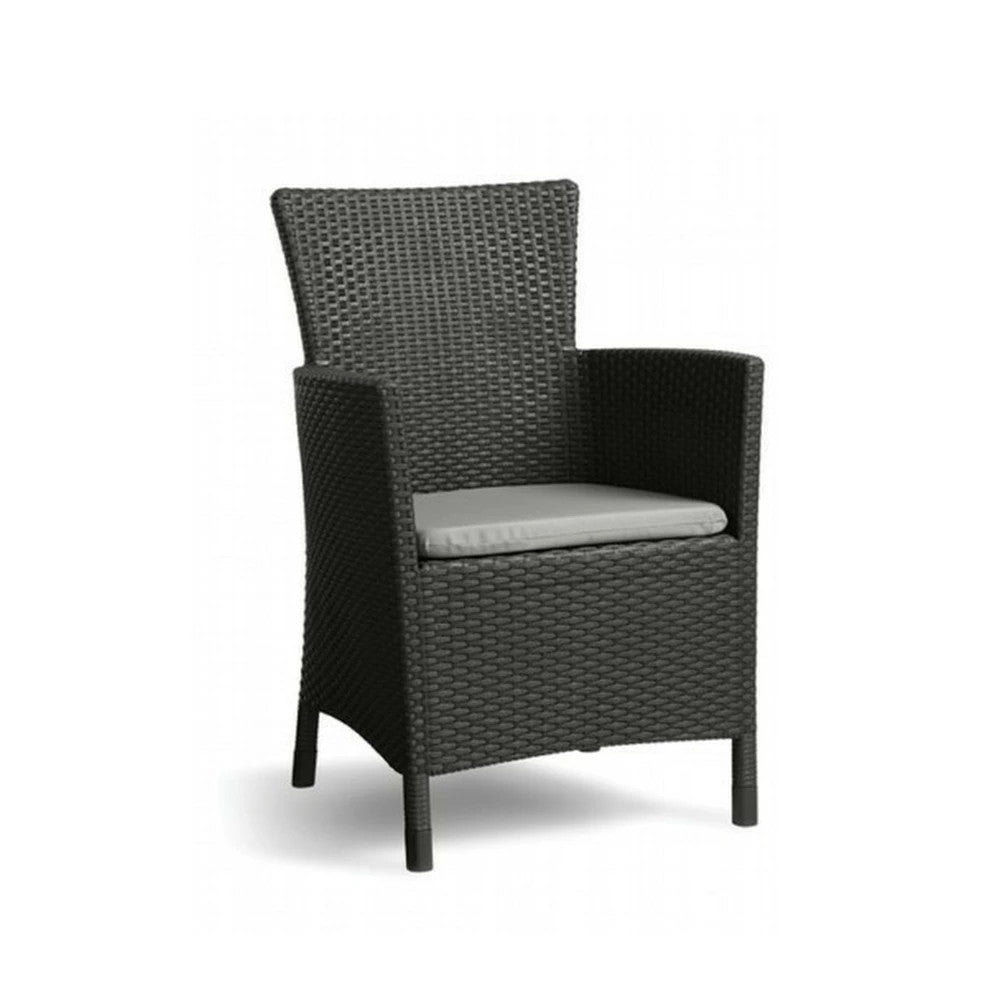 Set mobilier de grădină pentru balcon Iowa II cu masă Luzon grafit