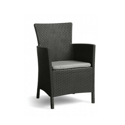 Set mobilier de grădină pentru balcon Iowa II cu masă Luzon grafit