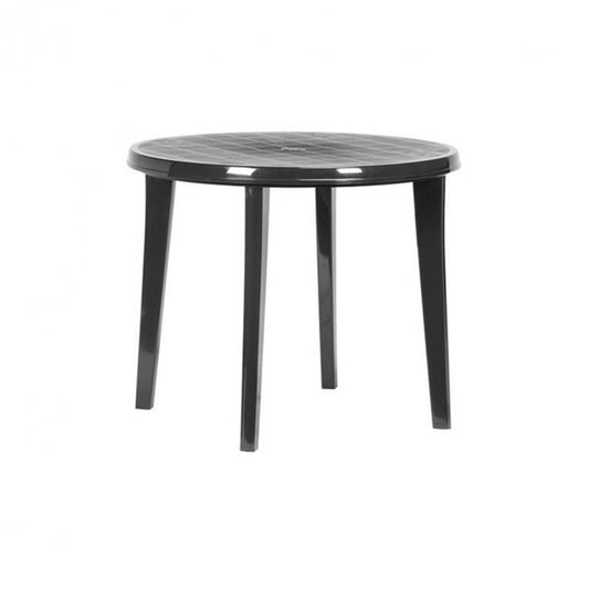 Masă de grădină din plastic Lisa, grafit