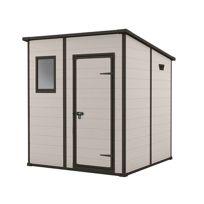 Șopron de scule din plastic Manor 6x4 bej