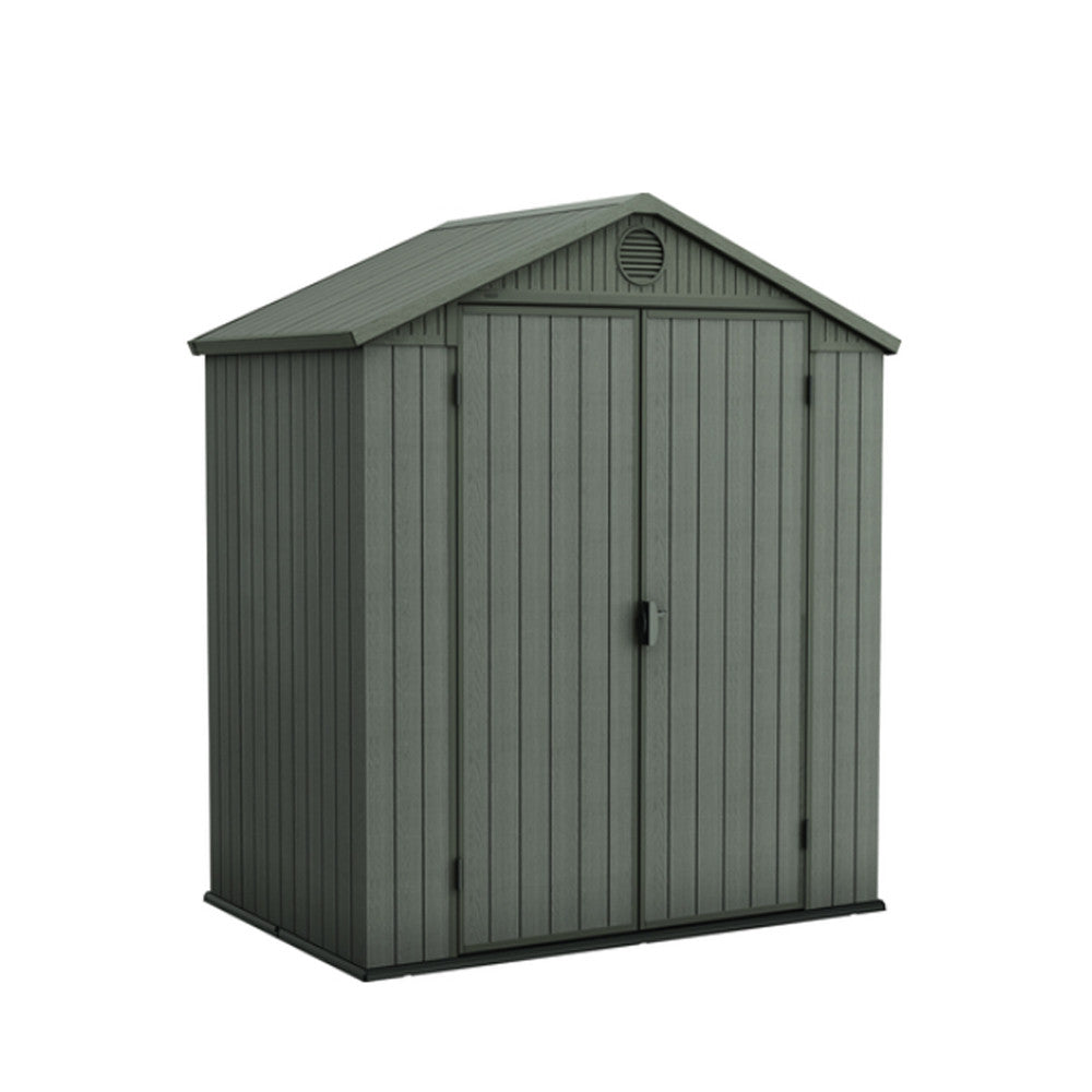 Căsuță de grădină din plastic Darwin 6x4, verde