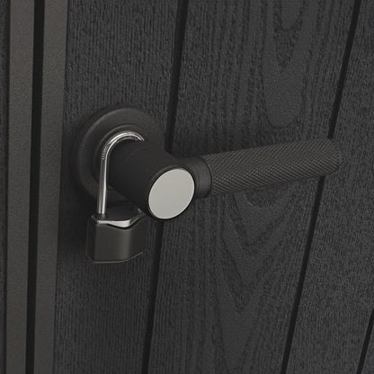 Căsuță de grădină Signature PENT 9X7 din plastic, lemn de frasin