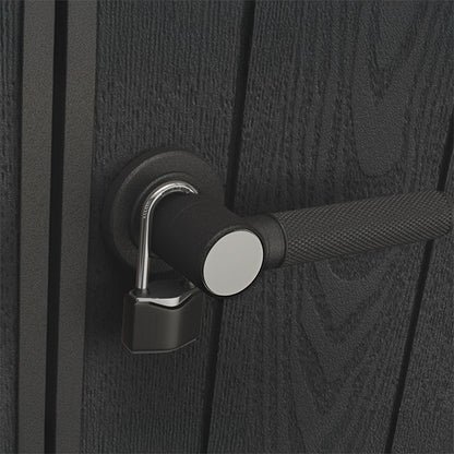 Căsuță de grădină Signature PENT 11x7 din plastic, lemn de frasin