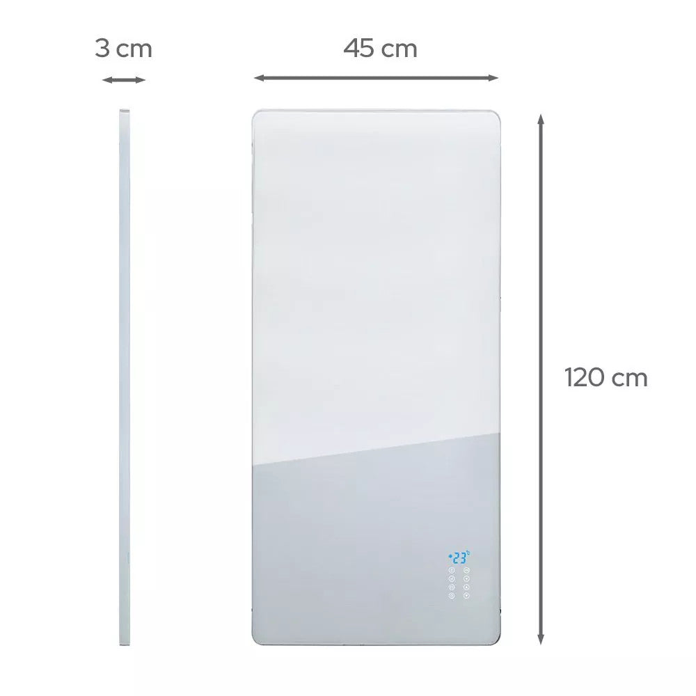 Încălzitor electric alb GH-08