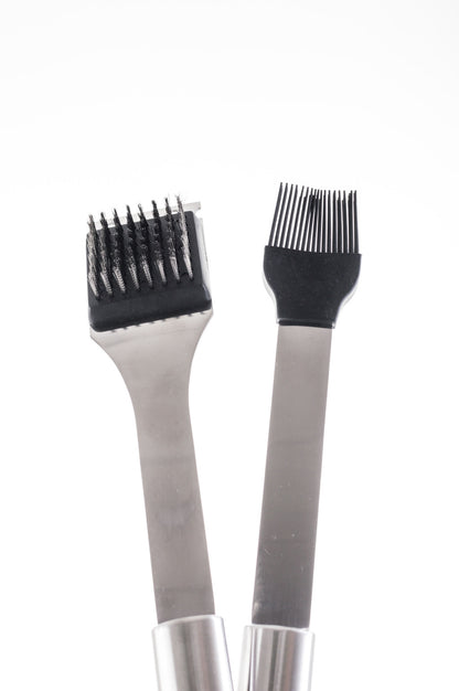 Set de scule pentru grătar G21, 17 bucăți, cutie de aluminiu