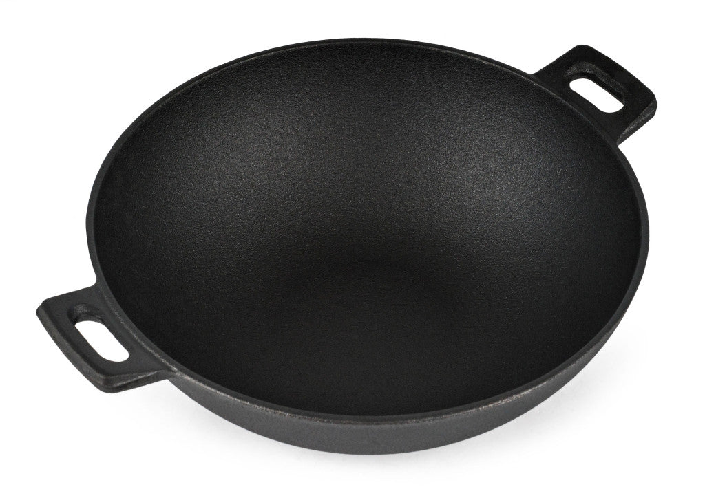 Utensile de grătar G21 Tigaie wok grătar G21, fontă