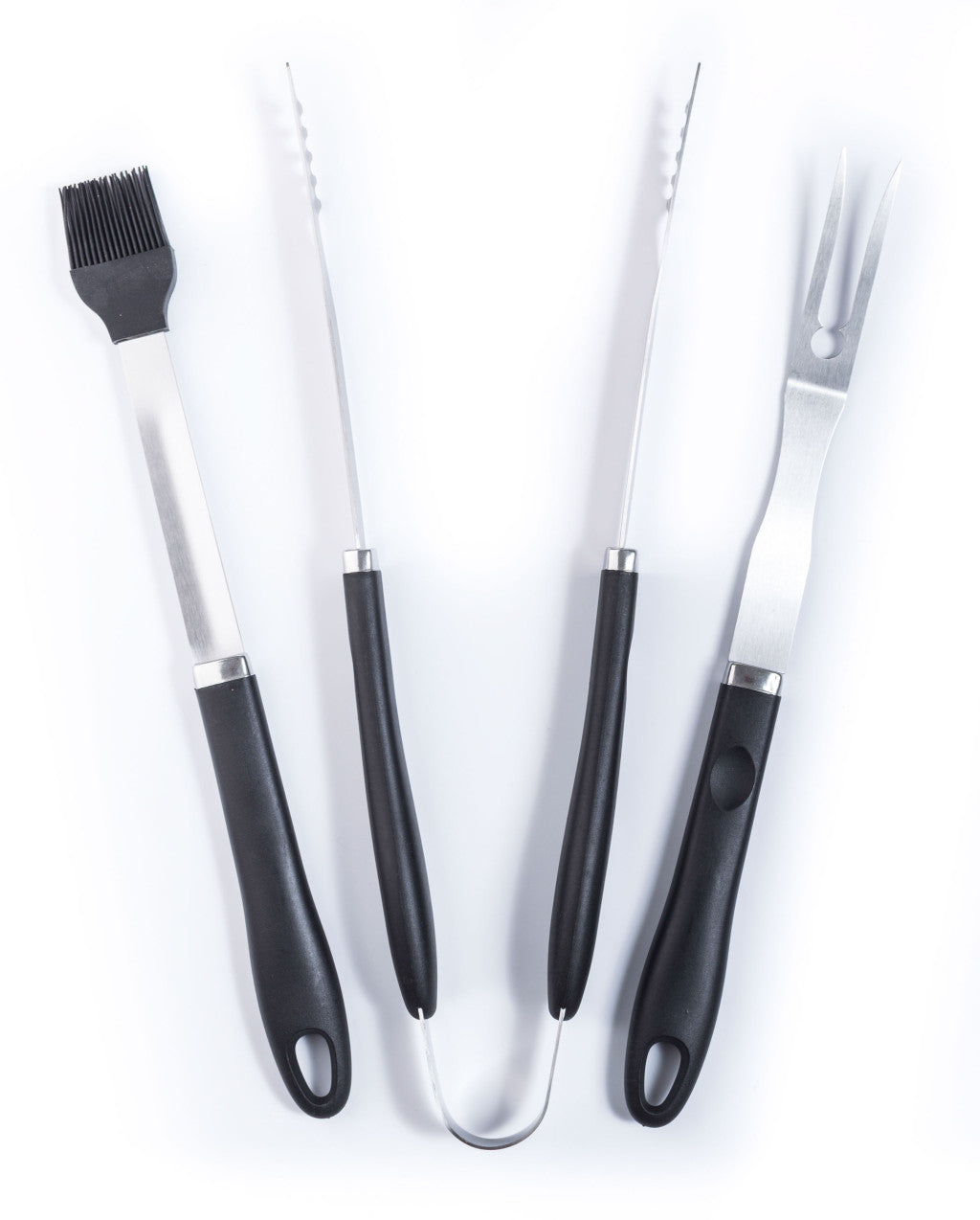 Set de 3 scule pentru grătar G21, oțel inoxidabil