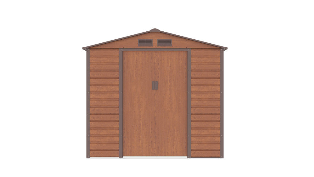 G21 GAH 407 cutie de depozitare pentru grădină 213 x 191 cm, maro