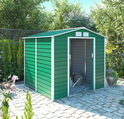 G21 GAH 407 cutie de depozitare pentru grădină 213 x 191 cm, verde