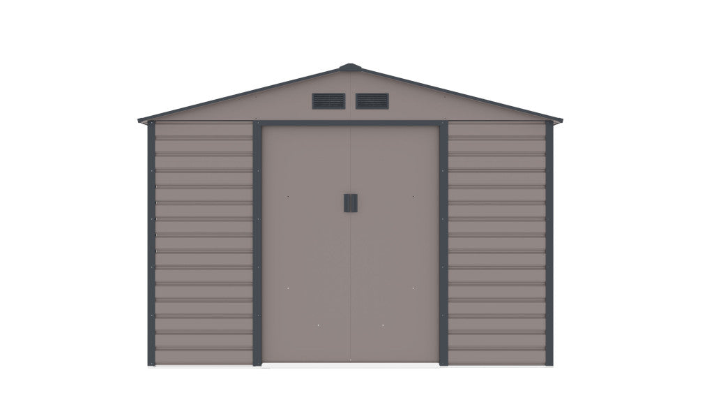 G21 GAH 884 cutie de depozitare pentru grădină - 277 x 319 cm, gri