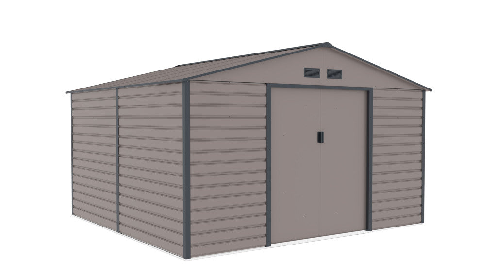 G21 GAH 1085 cutie de depozitare pentru grădină 340 x 319 cm, gri