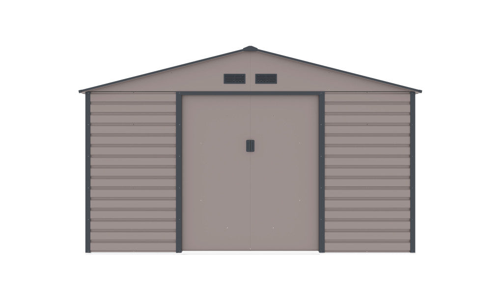G21 GAH 1085 cutie de depozitare pentru grădină 340 x 319 cm, gri