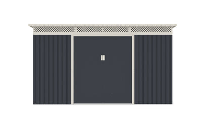 G21 GRAH 915 cutie de depozitare pentru grădină - 340 x 269 cm, antracit