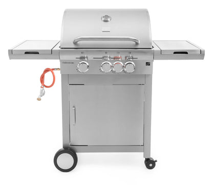 Grătar pe gaz G21 California BBQ Premium line, 4 arzătoare + reductor de presiune gratuit