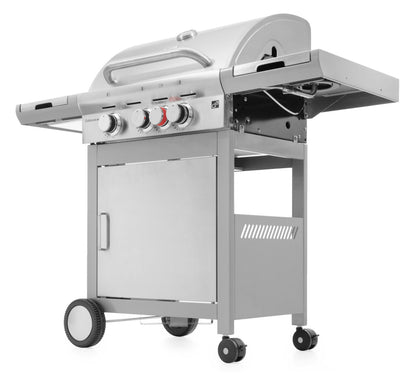 Grătar pe gaz G21 California BBQ Premium line, 4 arzătoare + reductor de presiune gratuit