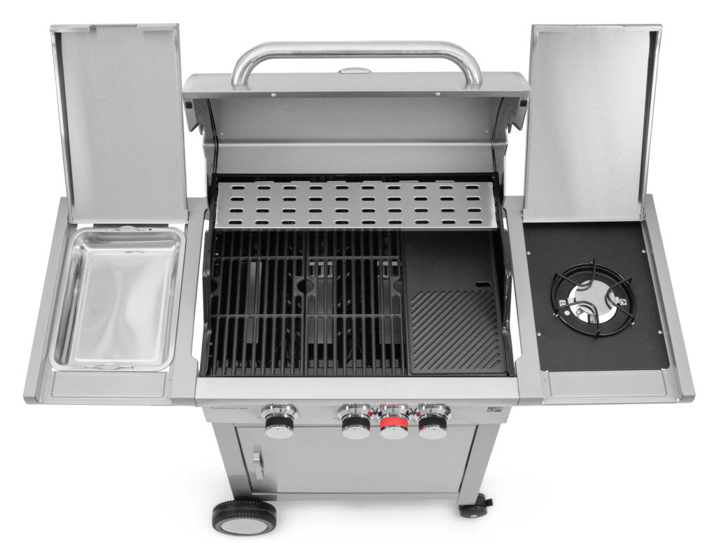 Grătar pe gaz G21 California BBQ Premium line, 4 arzătoare + reductor de presiune gratuit