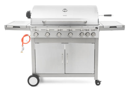 Grătar pe gaz G21 Mexico BBQ Premium line, 7 arzătoare + reductor de presiune gratuit