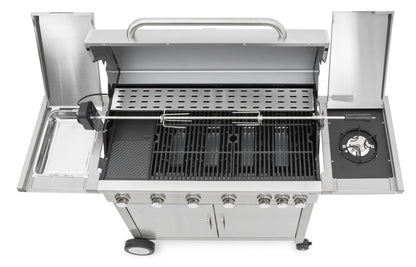 Grătar pe gaz G21 Mexico BBQ Premium line, 7 arzătoare + reductor de presiune gratuit
