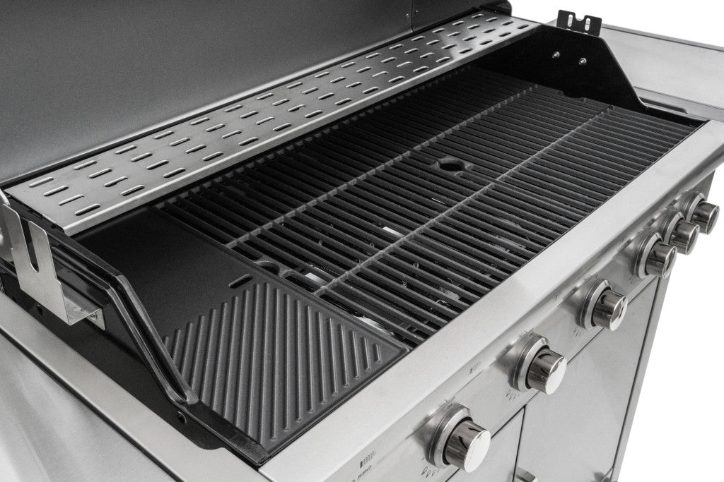 Grătar pe gaz G21 Mexico BBQ Premium line, 7 arzătoare + reductor de presiune gratuit