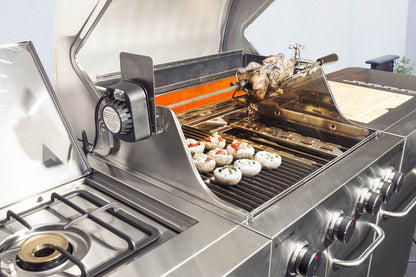 Grătar pe gaz G21 Arizona, BBQ Premium Line bucătărie 6 arzătoare + reductor de presiune gratuit