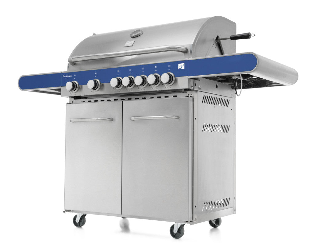 Grătar pe gaz G21 Florida BBQ Premium line, 7 arzătoare + reductor de presiune gratuit