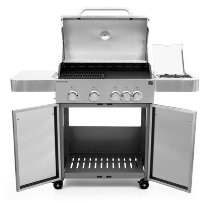 Grătar pe gaz G21 Argentina BBQ Premium Line, 5 arzătoare + reductor de presiune gratuit