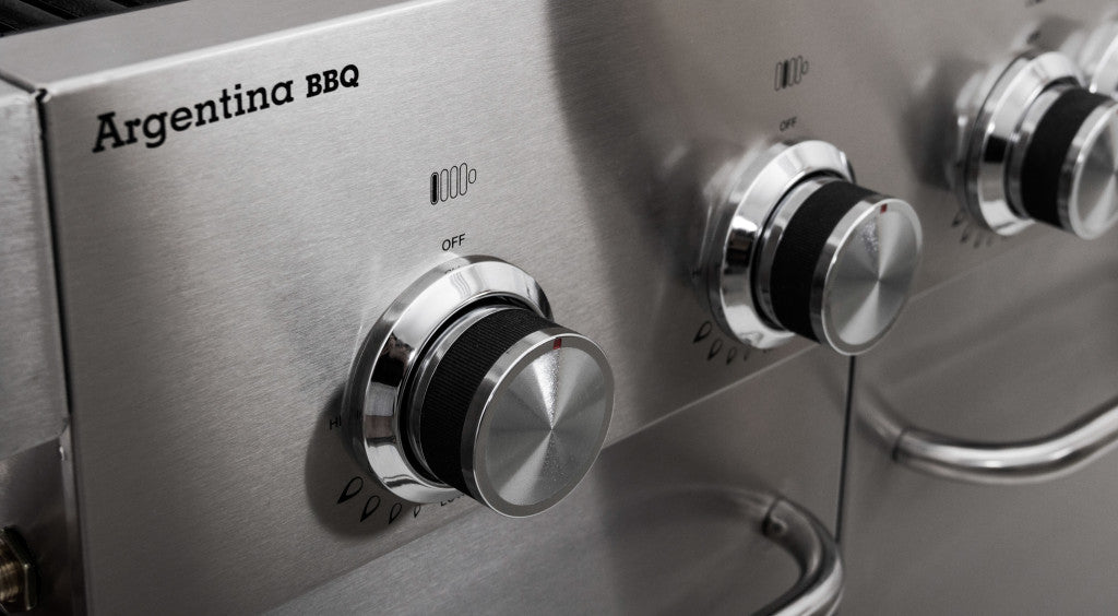 Grătar pe gaz G21 Argentina BBQ Premium Line, 5 arzătoare + reductor de presiune gratuit
