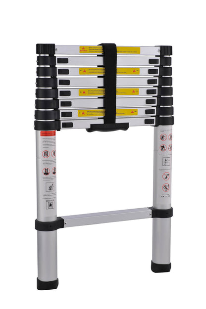 Scară telescopică G21 GA-TZ9-2.6M, aluminiu