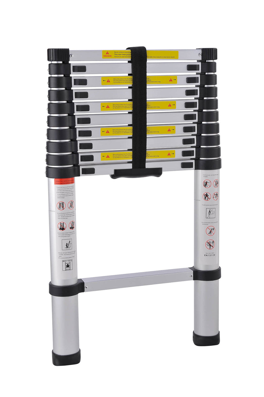 Scară telescopică G21 GA-TZ11-3.2M, aluminiu