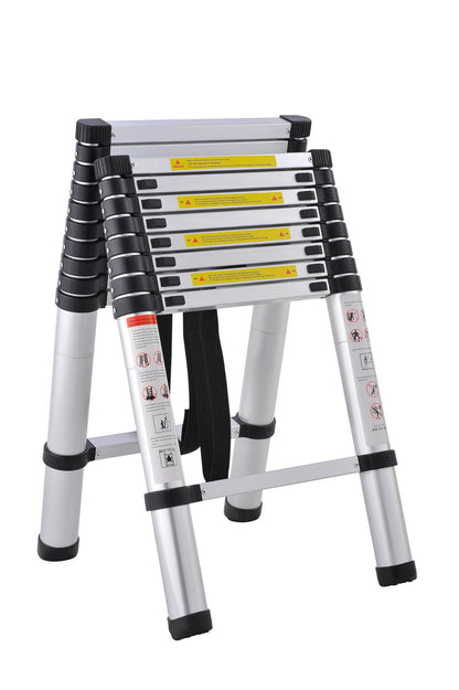 Scară telescopică din aluminiu G21 GA-TZ9+11-3.2M