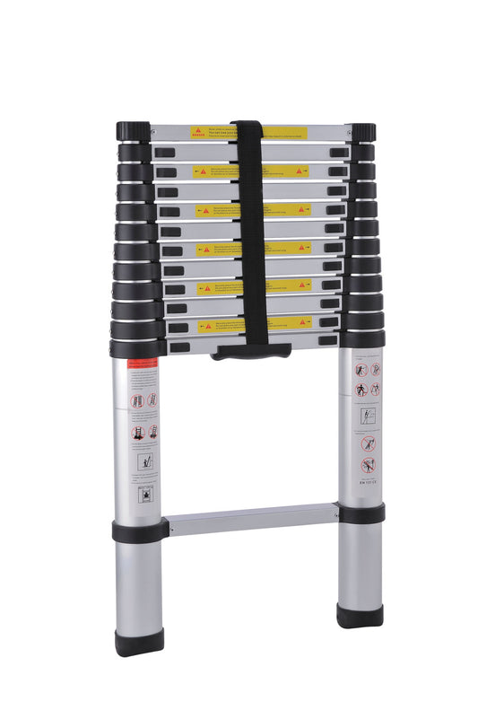 Scară telescopică G21 GA-TZ13-3.8M, aluminiu