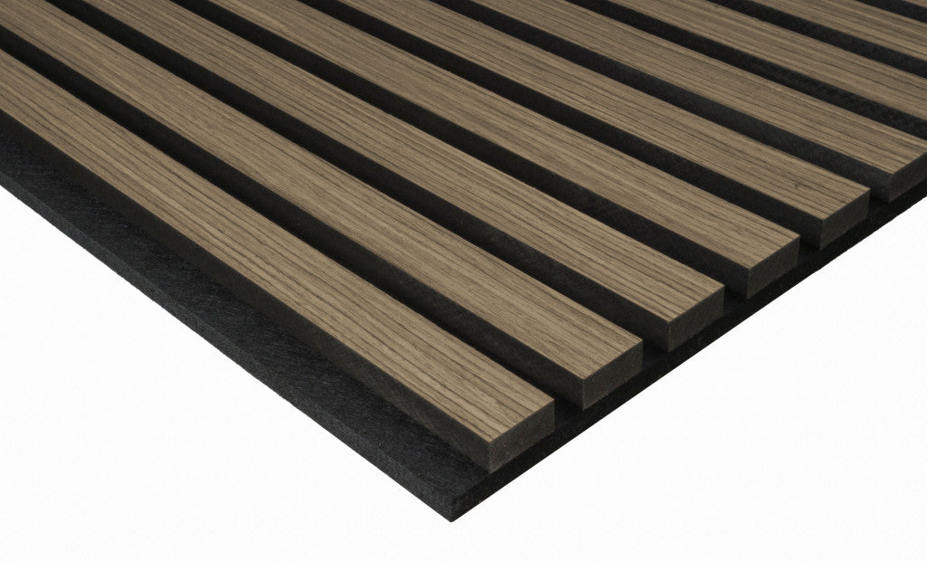 Panou acustic G21 270x60,5x2,1 cm, stejar afumat