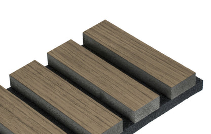 Panou acustic G21 270x60,5x2,1 cm, stejar afumat